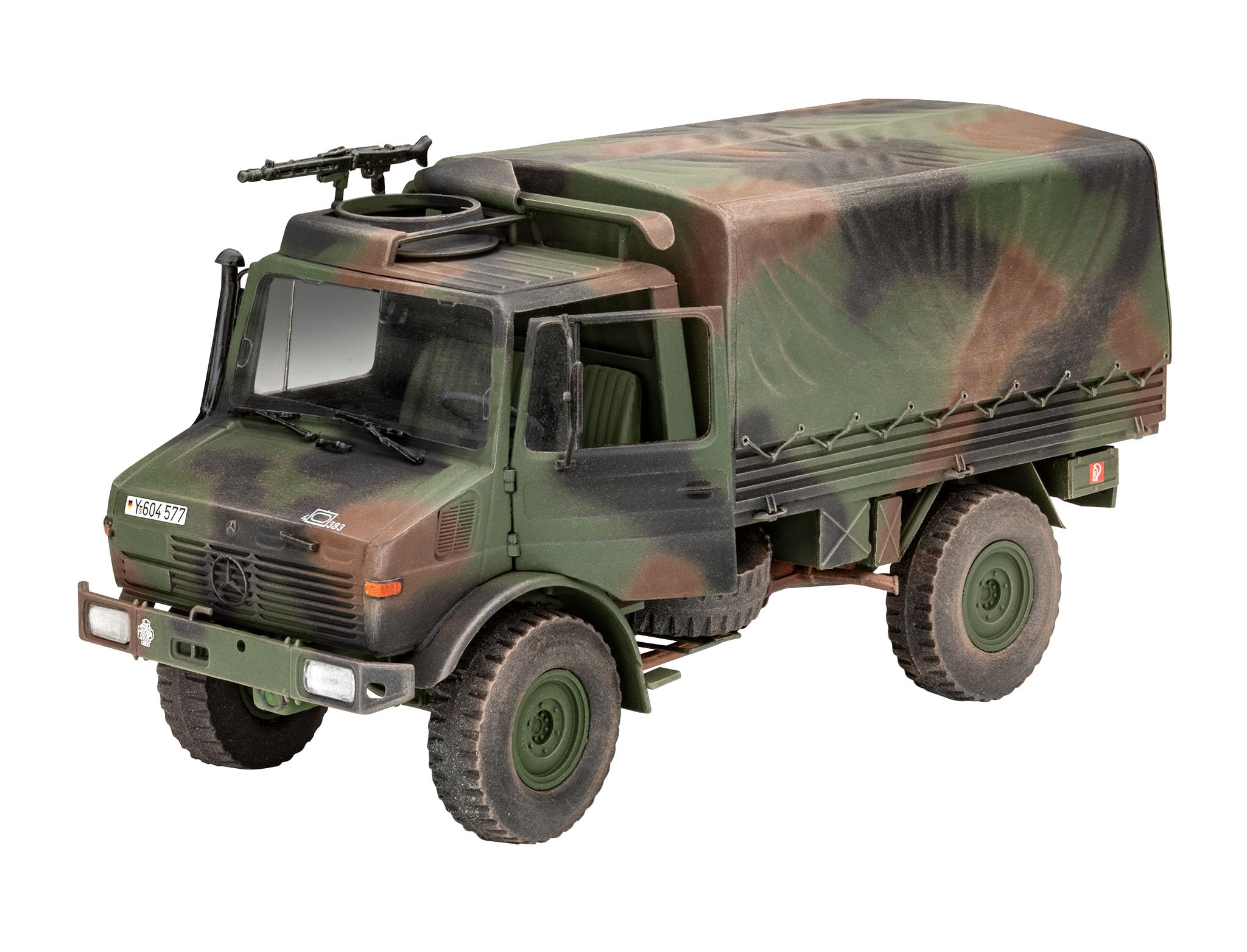 Amazon.com: Revell 03337 Unimog 2T milgl 1:35 Scale Unbuilt
